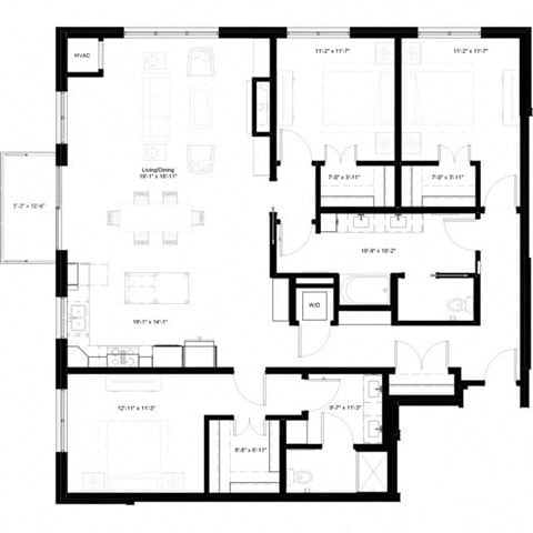 6200 Penn Ave. S Studio-3 Beds Apartment for Rent - Photo Gallery 39